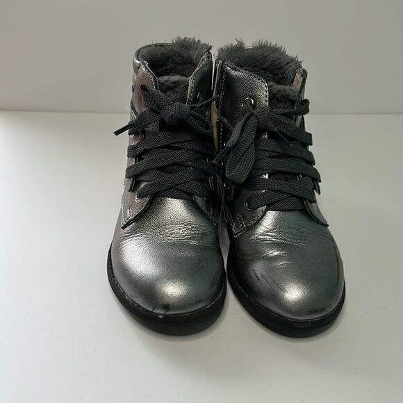 Old Soles Metallic Lace Up Booties - Picture 2 of 8